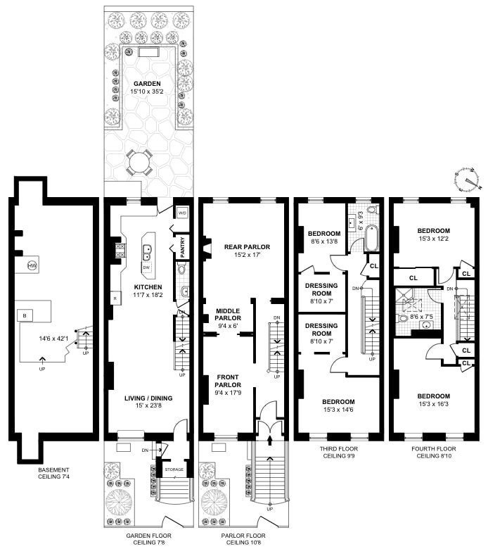 Floorplan for 192 Washington Avenue