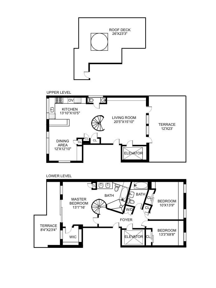 Floorplan for 116 3rd Place, 5