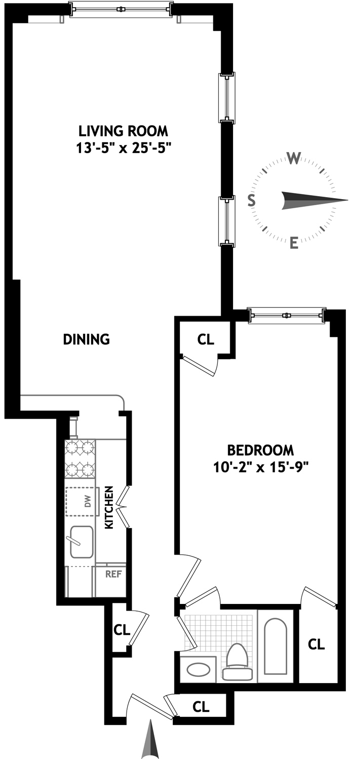 Floorplan for 860 Fifth Avenue