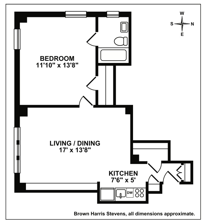 Floorplan for 157 East 72nd Street, 15A