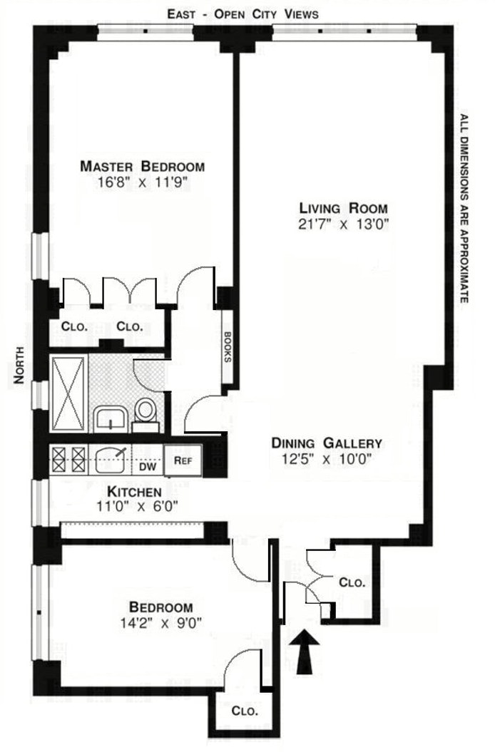 Floorplan for 11 Riverside Drive, 7ME