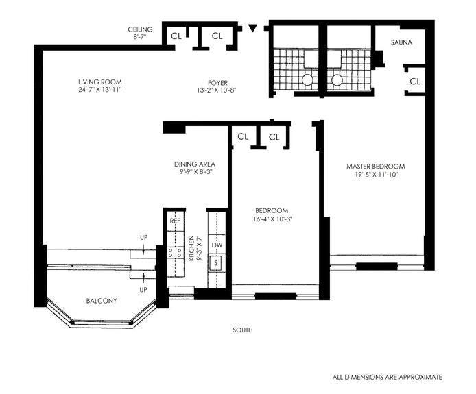 Floorplan for 37 West 12th Street, 3H