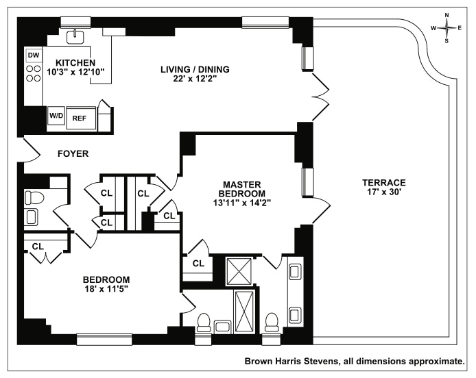 Floorplan for 141 East 88th Street, M2