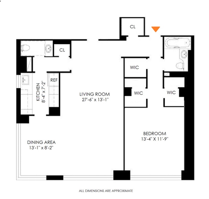 Floorplan for 160 East 65th Street, 20B