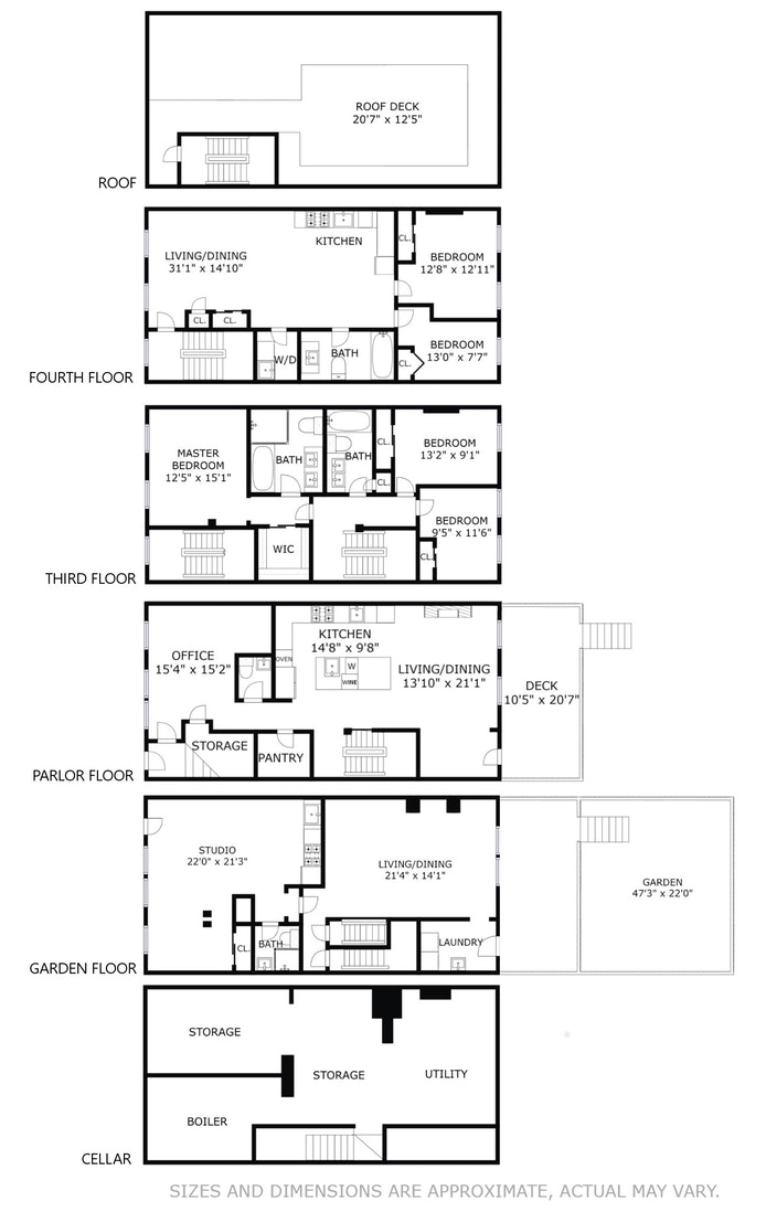 Floorplan for 60 South Elliott Place