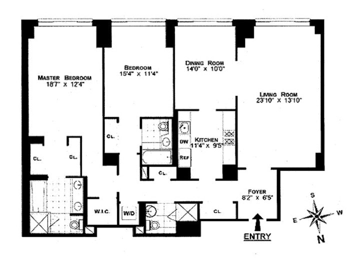 Floorplan for 308 East 72nd Street, 3D