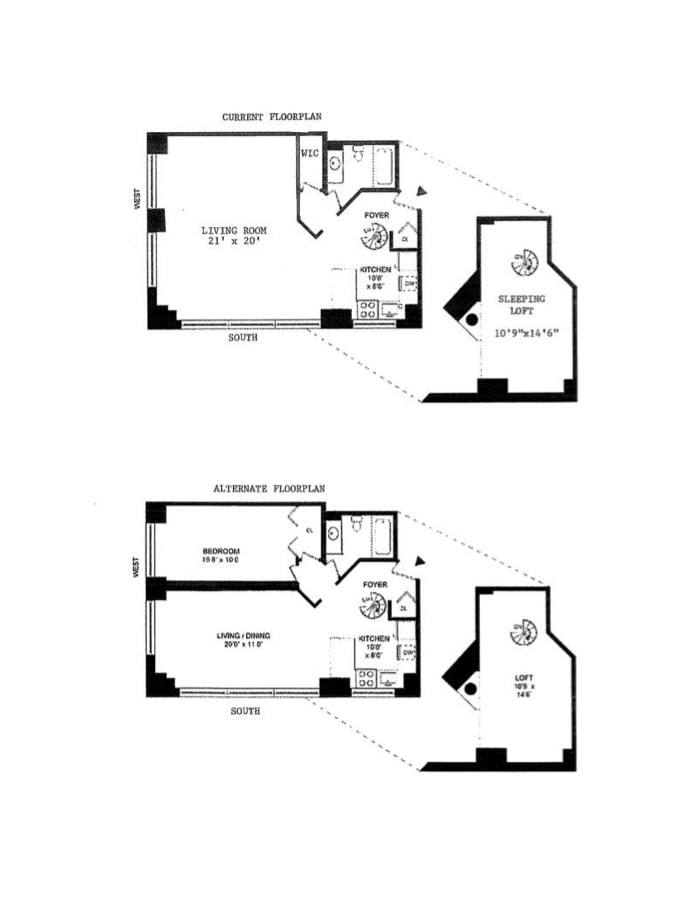 Floorplan for 111 Fourth Avenue, 4D