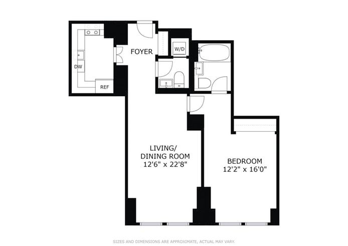 Floorplan for 845 United Nations Plaza, 23C