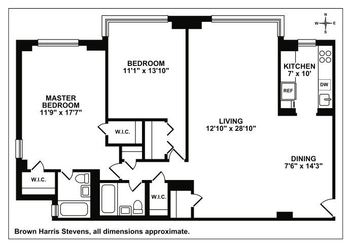 Floorplan for 10 East End Avenue, 11E