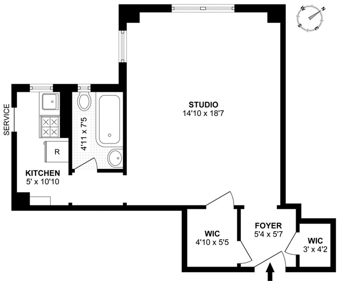 Floorplan for 26 East 10th Street