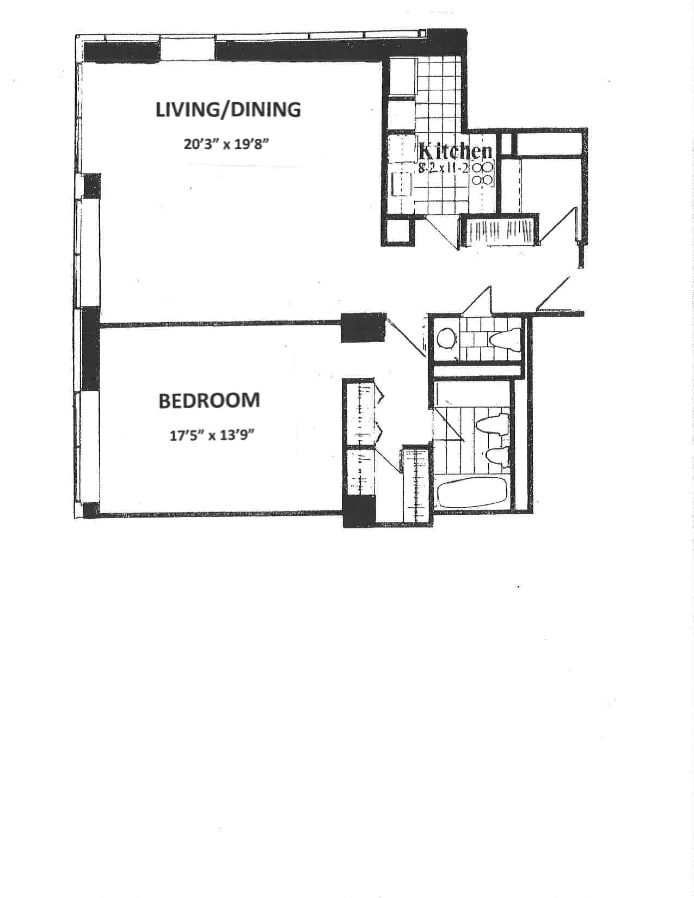 Floorplan for 15 West 53rd Street, 27E