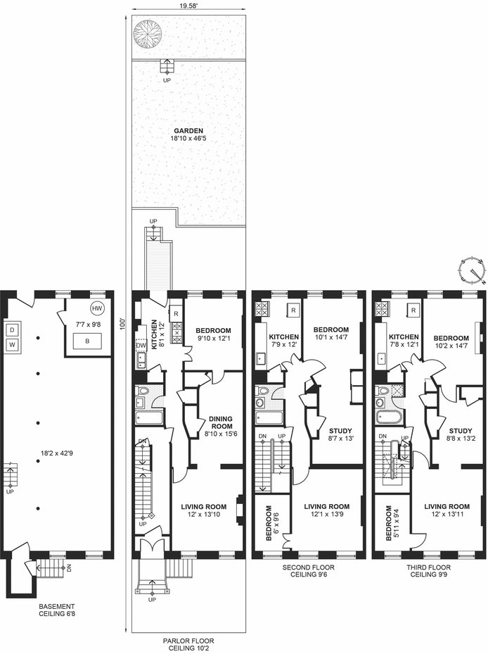 Floorplan for 362 13th Street