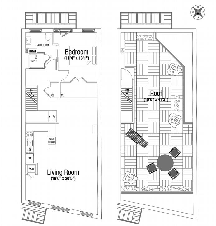 Floorplan for 23 Prince Street, PH