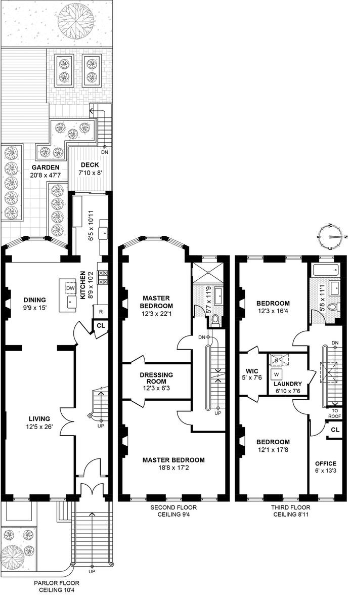 Floorplan for 406 Grand Avenue