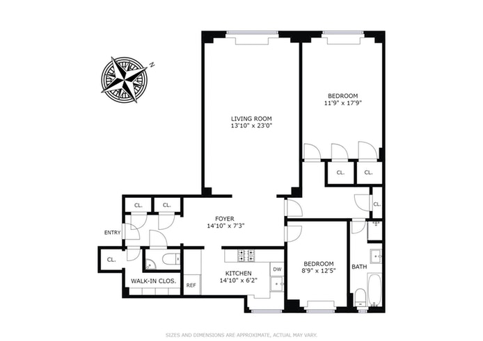 Floorplan for 785 Park Avenue, 5C