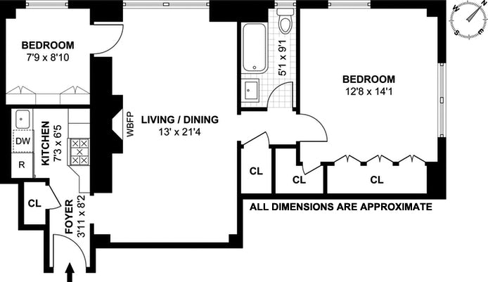 Floorplan for 205 East 78th Street, 10T