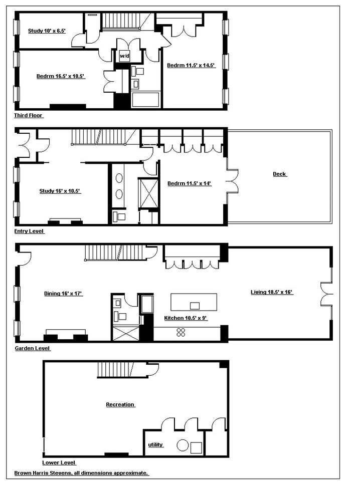 Floorplan for 32 3rd Place