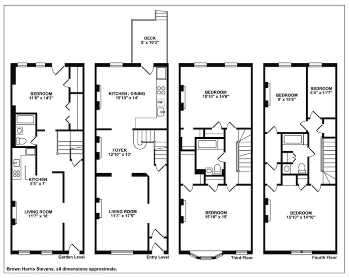 Floorplan for 429 1st Street
