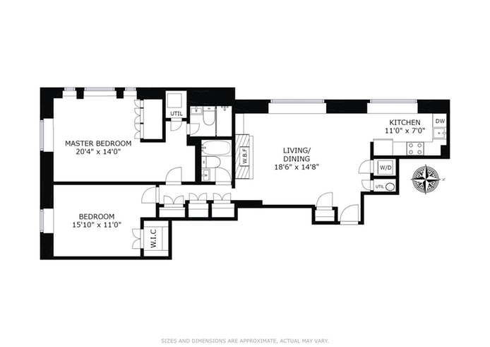 Floorplan for 248 East 31st Street, 2B