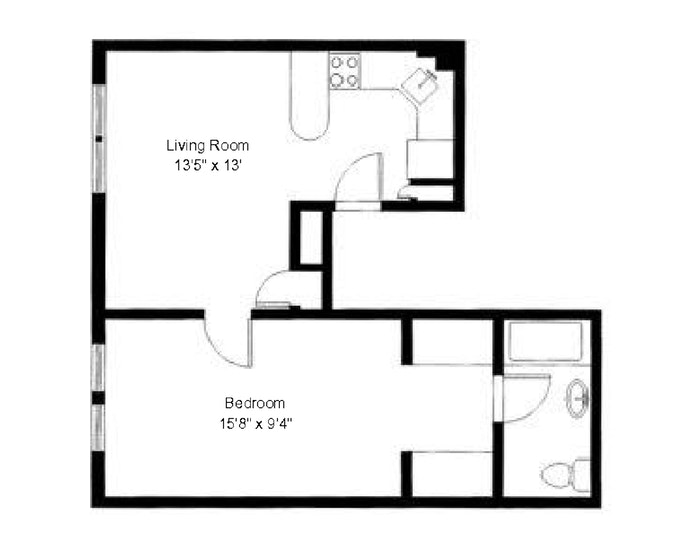 Floorplan for 20 East 88th Street, 5A