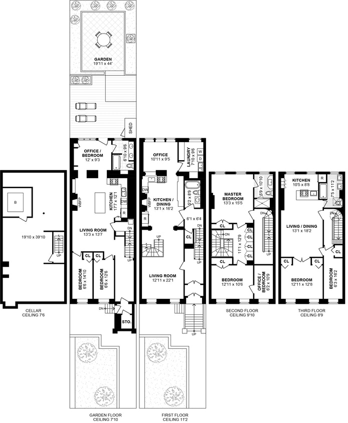 Floorplan for 36 4th Place