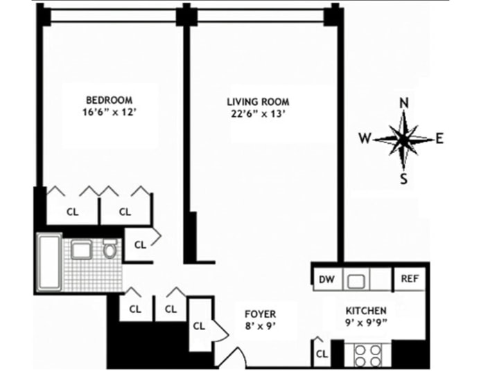 Floorplan for 333 East 69th Street, 11A