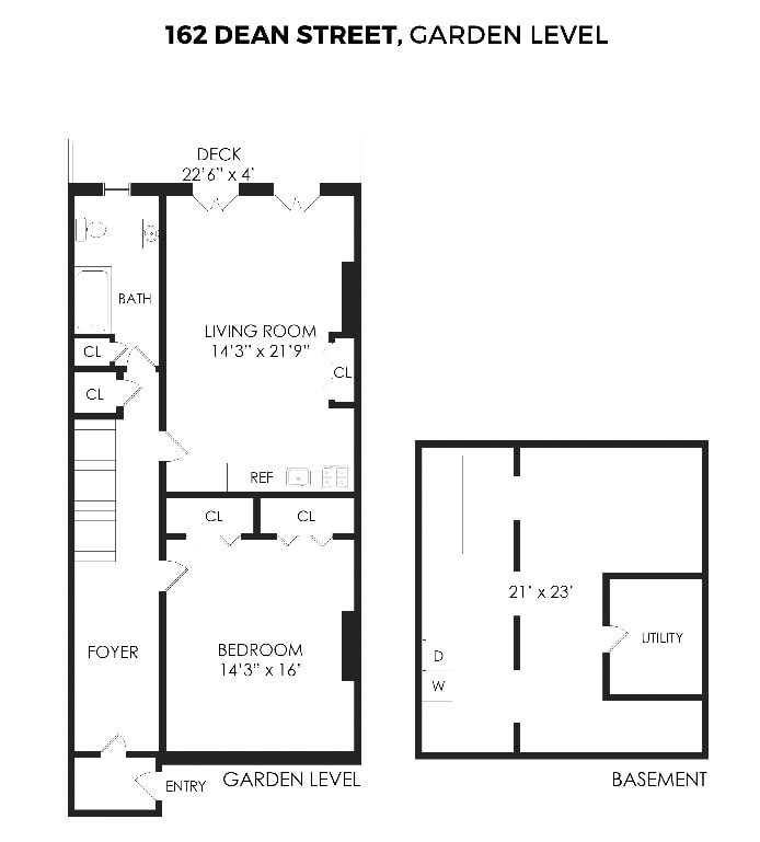 Floorplan for 162 Dean St, GARDEN