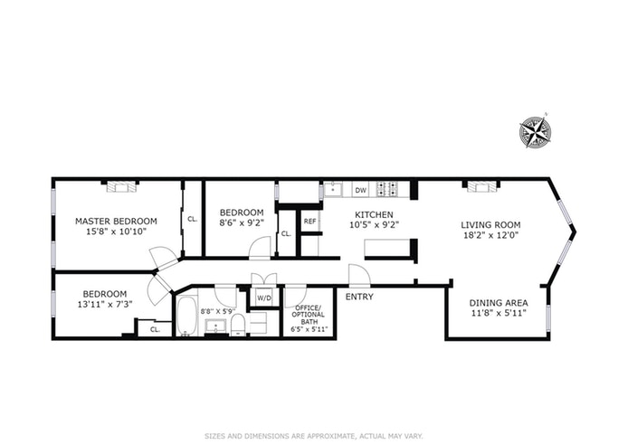 Floorplan for 410 2nd Street, 3