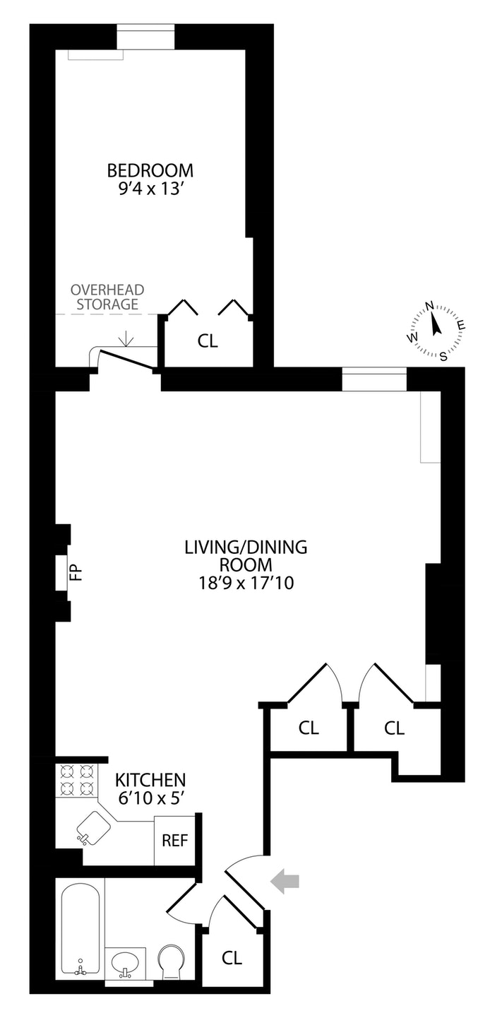 Floorplan for 9 West 69th Street