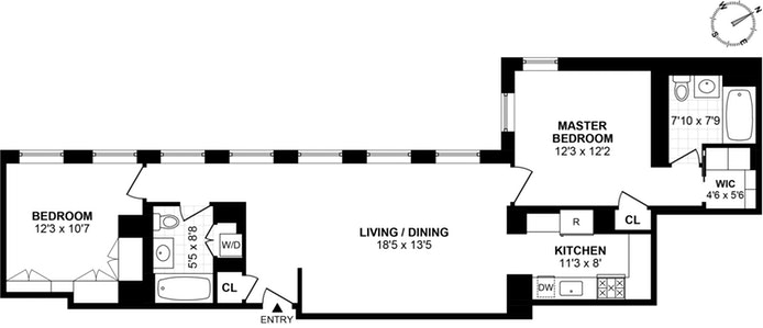 Floorplan for 11 East 29th Street, 50B