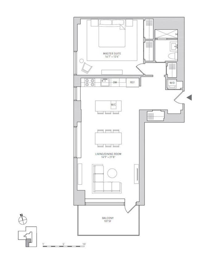 Floorplan for 200 East 66th Street, E1906