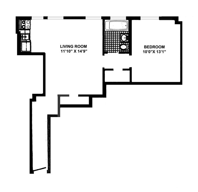 Floorplan for 325 West 45th Street, 911