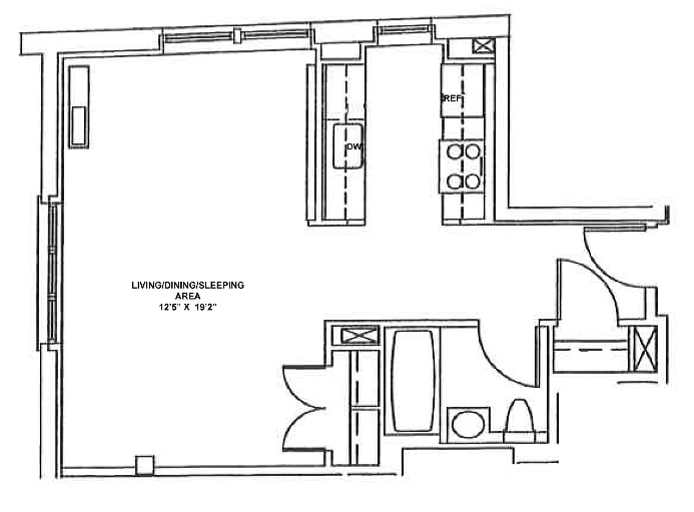 Floorplan for 21 South William Street, 6A