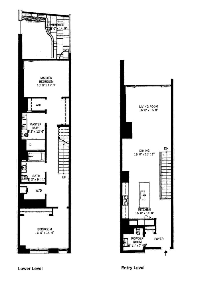 Floorplan for 90 Furman Street, N807