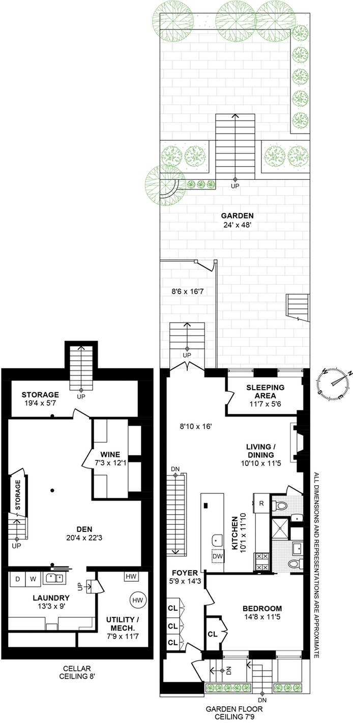 Floorplan for 116 Sullivan Street, GARDEN