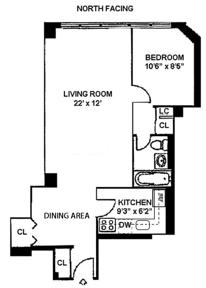 Floorplan for 520 East 72nd Street, 8P