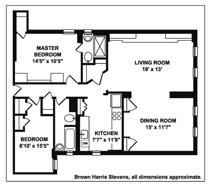 Floorplan for 187 Hicks Street, 4B