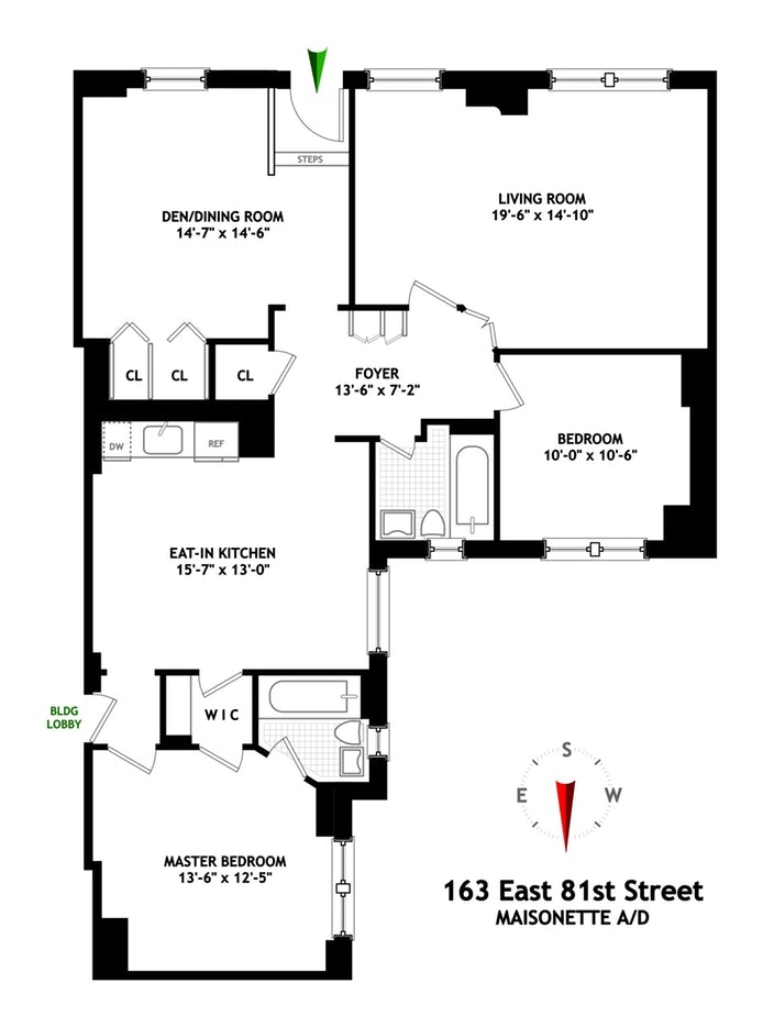 Floorplan for 163 East 81st Street, MAISA/D