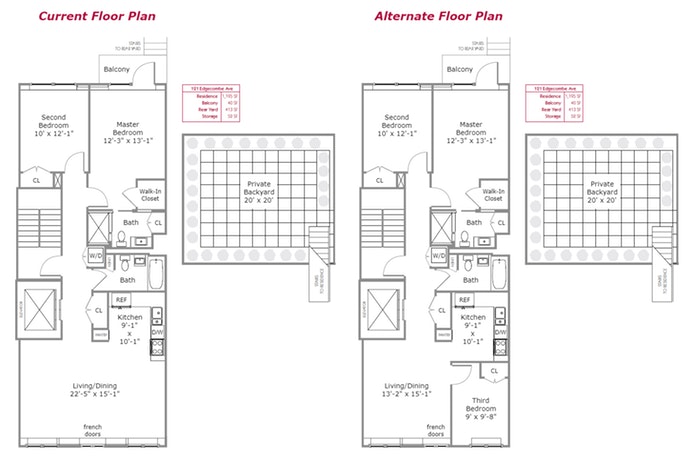 Floorplan for 121 Edgecombe Avenue, 2