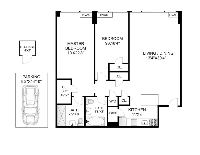 Floorplan for 475 Sterling Place