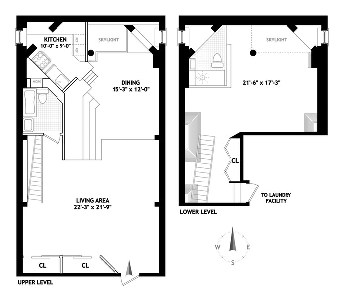 Floorplan for 156 Franklin Street, 1R