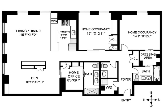 Floorplan for 365 Bridge Street, 5P