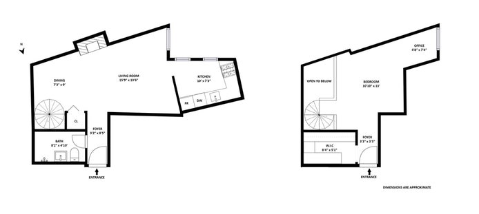 Floorplan for 49 East 12th Street, 2D