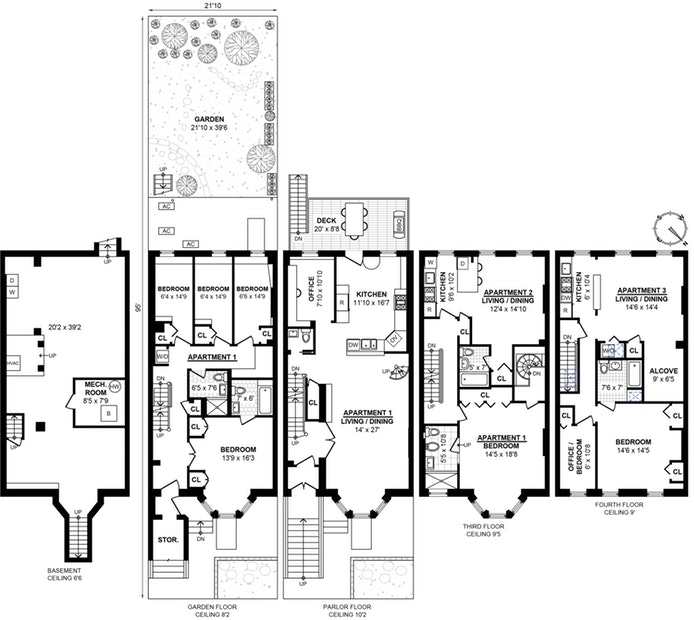 Floorplan for 476 2nd Street