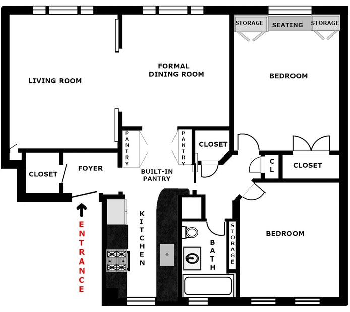 Floorplan for 35-37 78th Street