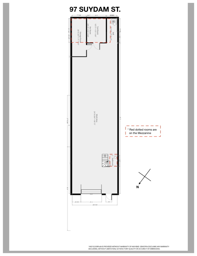 Floorplan for 97 Suydam Street
