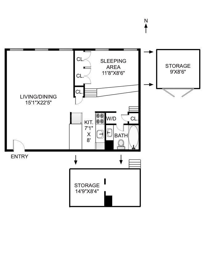 Floorplan for 120 Boerum Place, 2D
