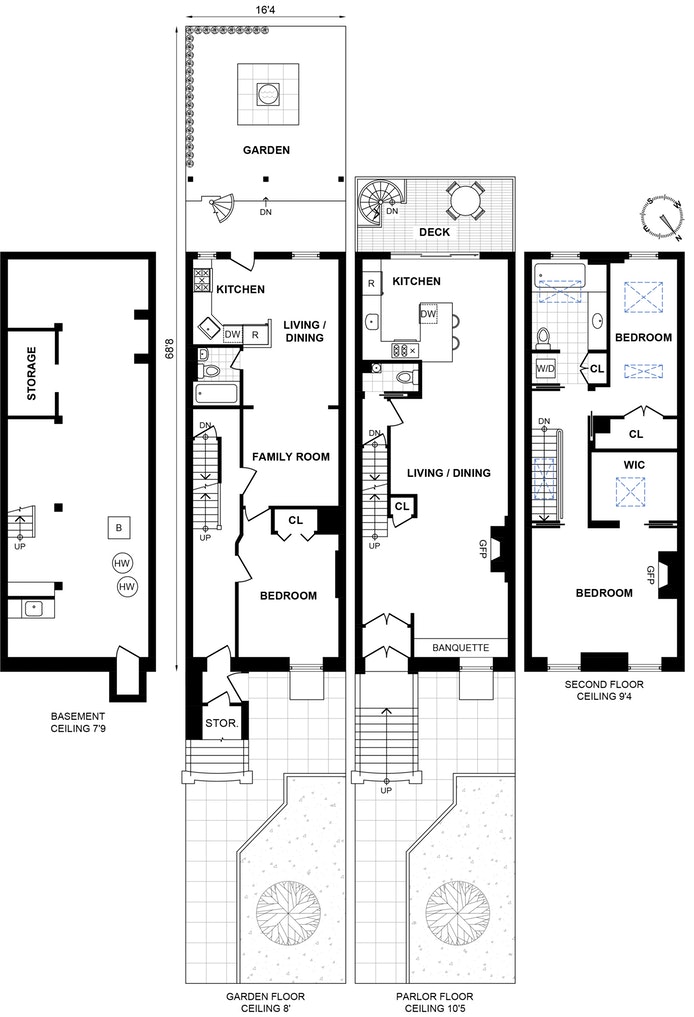 Floorplan for 4 3rd Place