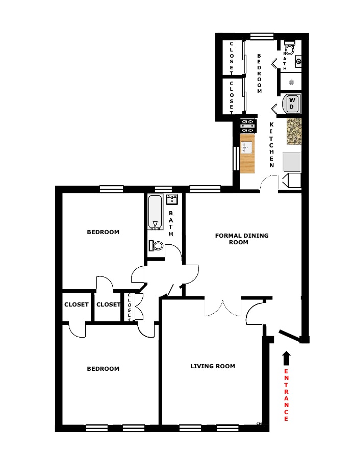 Floorplan for 35 -41 80th Street, 41