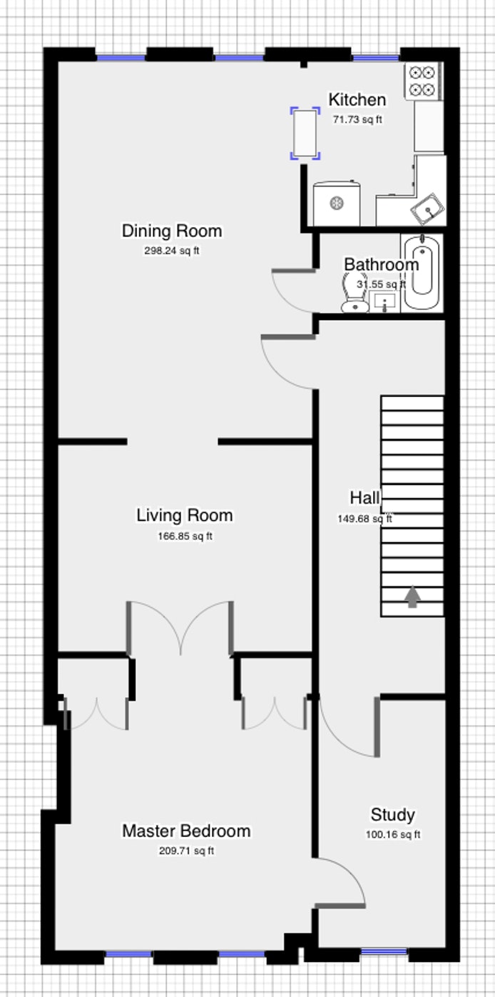 Floorplan for 39, 2nd Place, 2